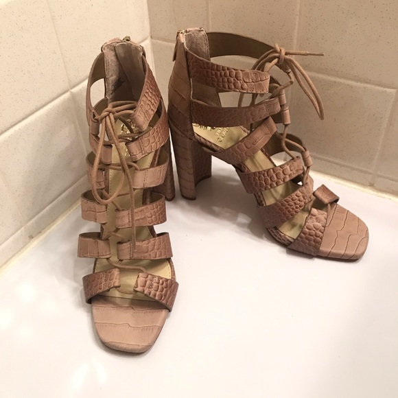 Vince Camuto Shoes - Lace up Front Booties NWOT